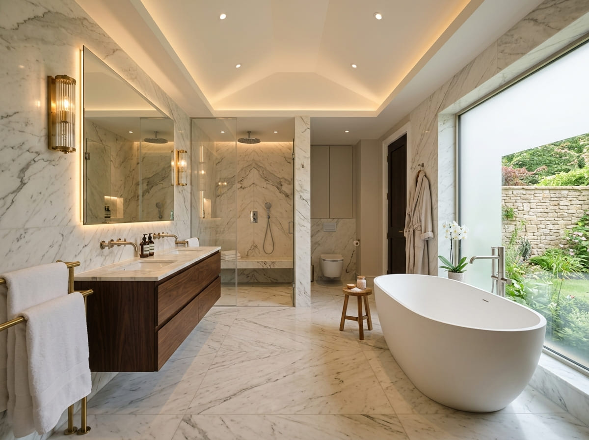 Custom Bathroom Renovation in Crane