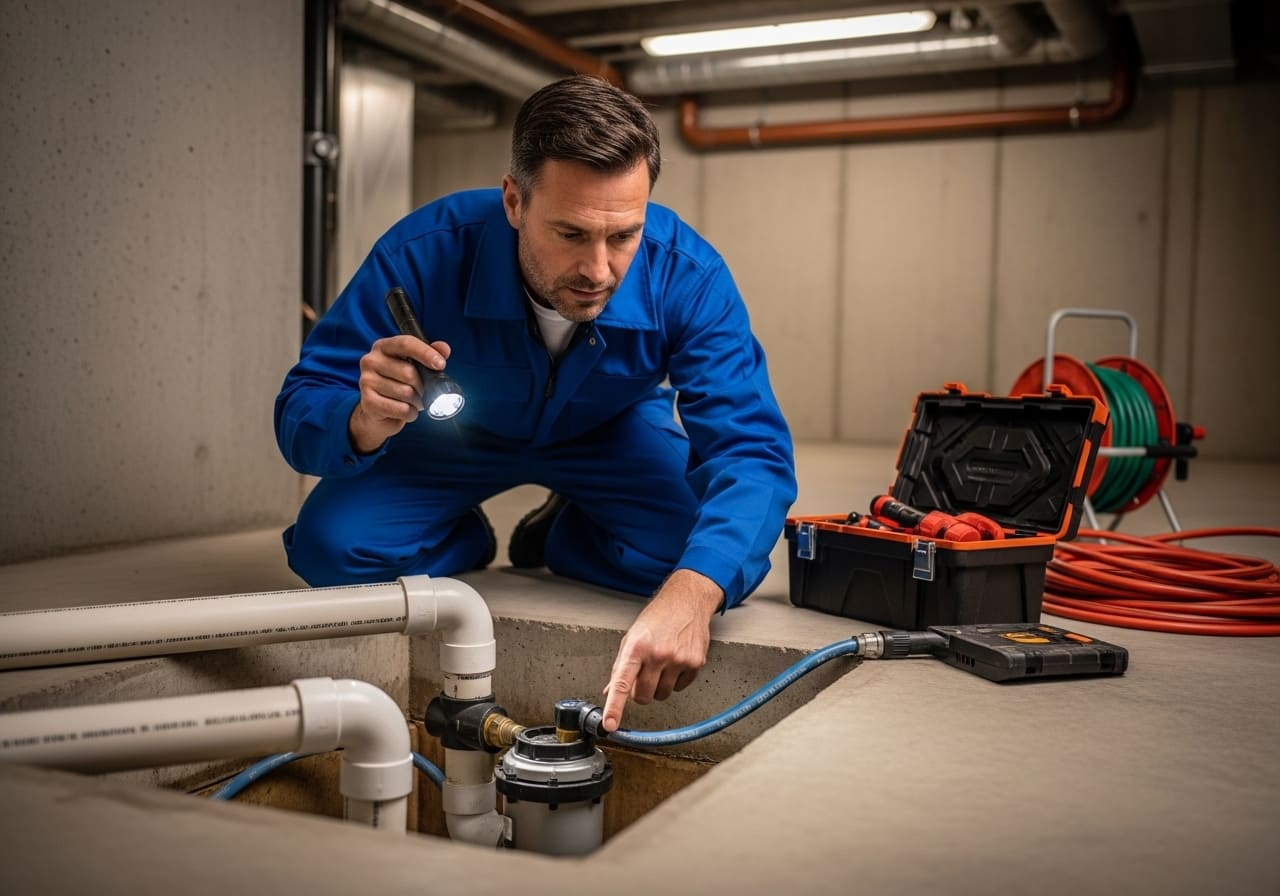 Sump Pump Installation & Repair in Crane