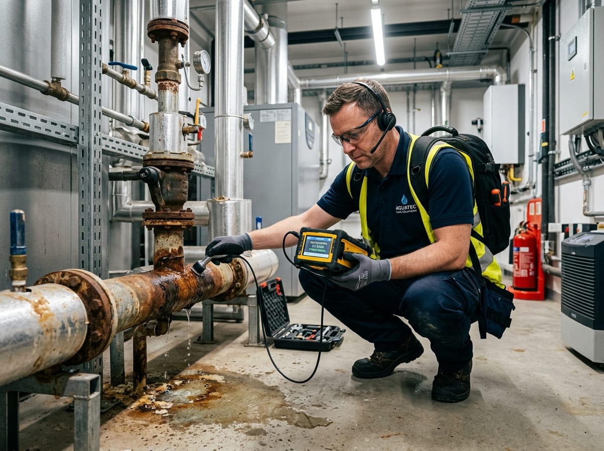 Leak Detection & Repair in Crane